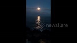 Pink Moon Illuminates Skies Across World