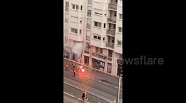 France: April 6 Nationwide Strike – Demonstrators March In Lyon