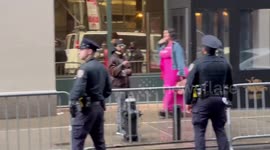 Protest Against Drag Story Hour in New York, USA