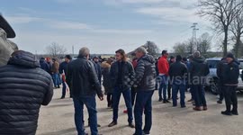 Thousands of farmers are protesting in Bulgaria and Romania