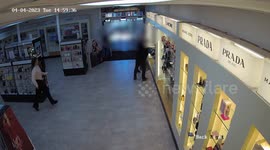 Have-a-go-hero businesswoman tackles thieves as they steal expensive perfume from her posh boutique