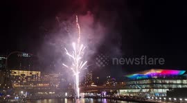 Sydney Sarling Harbour's fireworks. Occurs every Saturday at 9:00 PM.