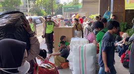 Muslims make early preparation ahead of Eid al-Fitr celebration in Jakarta, Indonesia