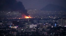 Mexico: Large Fire Breaks Out In Central De Abasto In Mexico City 2