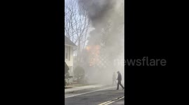 Fires destroys florist in Nassau County on Easter Sunday