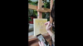 Talented Artist makes oil painting of a Light bulb *incredible artistry*