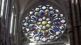 Applause from Westminster Abbey visitors at the end of Easter Day Evensong on Sunday 9 April 2023