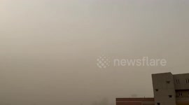 Warnings issued as severe sandstorm shrouds Beijing