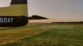 Military veteran completes skydive from 14,000ft – at the age of 81