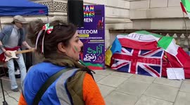 Concert held for British-Iranian man on hunger strike outside Foreign Office