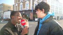 A Chelsea fan test out his football knowledge with the give me 5 game