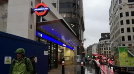The new station entrance is located at Cannon Street at Bank Underground Station