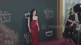 Arrivals at The Marvelous Mrs. Maisel Season 5 premiere in New York, USA