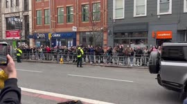 Locals line Belfast streets to welcome Joe Biden to Northern Ireland