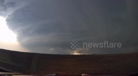 Massive Storm During Tornado Outbreak