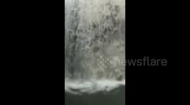 'Oh my gosh': Motorist reacts flash flood rapidly submerges streets in Florida