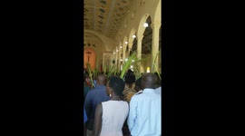 It was a still a lent week for Christians and I had taken long without going to Church and my girlfriend asked me to, then I accepted and it was really colourful.