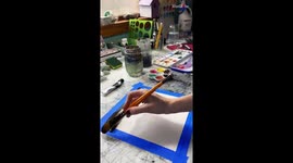 An image so dark, only a Hope Smudge could spark *Stellar Watercolor Art Timelapse*
