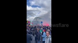 France: Protesters Take To Streets Nationwide Ahead Of Friday’s Court Decision On Pension Reforms 4