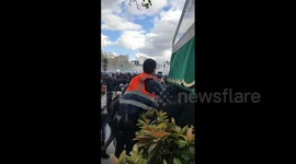 France: Clashes Erupt At Place De La Bastille During Pension Reform Protest 4