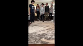 Family has a fun way to see who their dog loves the most