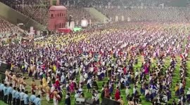 Over 11,000 Indian artists enter Guinness World Record book for largest Bihu dance and performance