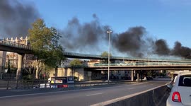 France: Pension Reform Protesters Set Fires, Block Highways In Marseille
