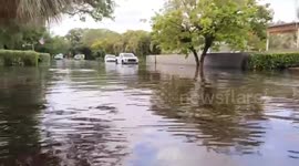 Footage shows flooded streets in Riverland area of Fort Lauderdale