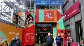 Walthamstow is building a new tower flats at the side of Walthamstow shopping mall, London, UK