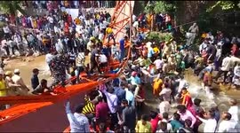 62 people injured as bridge collapsed in Udhampur, India