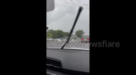 US: South Florida Roads Remain Inundated With Floodwater After Heavy Rainfall 2