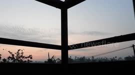 Morning time lapse video taken from balcony,Video taken from meenmutty resorts near meenmutty waterfalls in  wayanad kerala.
