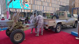 Ifar Canon fires to mark Iftar louder than crowd expects in Lusail City Qatar