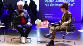 Presentación del libro del director de cine español Pedro Almodovar ¨El último sueño¨