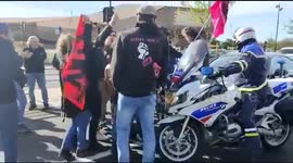 Gérald Darmanin's surprise visit to Nîmes sparks controversy: protesters clash with police at national police school ceremony