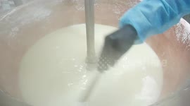Palestinians prepare sweet known in Arabic as