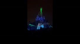 Disney land Paris light show!!!