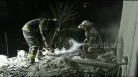 Ukraine war: Rescue efforts continue through the night as Sloviansk death toll rises to 11