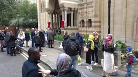 Russian Orthodox church celebrates Easter Sunday 2023 in London