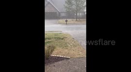US: Large Hail Hit Parts Of Arkansas And Oklahoma