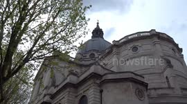 Brompton Oratory neighbours Holy Trinity Brompton church in Londons Knightsbridge