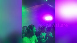 Revellers capture moment shooting erupted inside Thai nightclub
