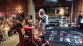 Boxing Fights In Shanghai, China