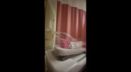 Nurse unknowingly ruins the gender reveal surprise *Fun Video*
