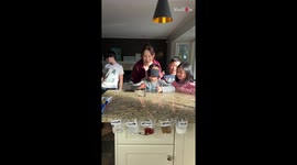 Family plays a fun Oreo roulette challenge *hilarious reactions*