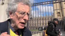 Piers Corbyn attends the WHO Medical treaty debate debate