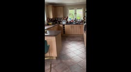 Couple transform decades-old kitchen in four simple steps – with less than £250