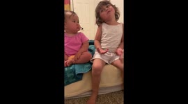 Baby needs NO WORDS to explain to mom how she gets off bed