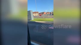 UK: Car crashes into drive-thru at McDonald’s