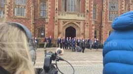 Speakers of Agreement 25 Conference Meet at The Queen's University in Belfast, UK